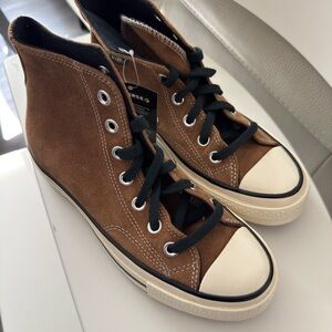 Converse Men's Suede Brown High-Tops